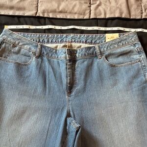 Talbots W-Heritage Classic Blue Denim Jeans 22wp
